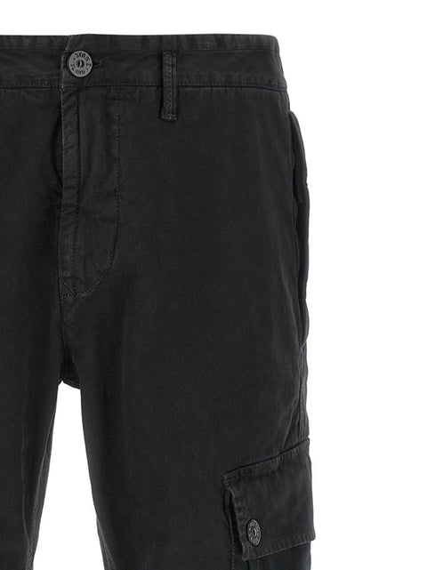 Stone Island 3100034 Cargo Pants With Logo Badge