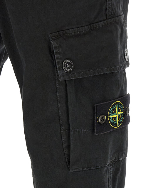 Stone Island 3100034 Cargo Pants With Logo Badge
