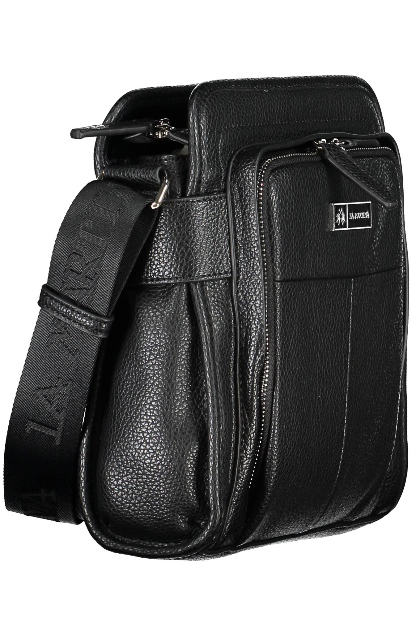 LA MARTINA BLACK MAN SHOULDER BAG-A spalla-LA MARTINA-BLACK-UNI-Urbanheer