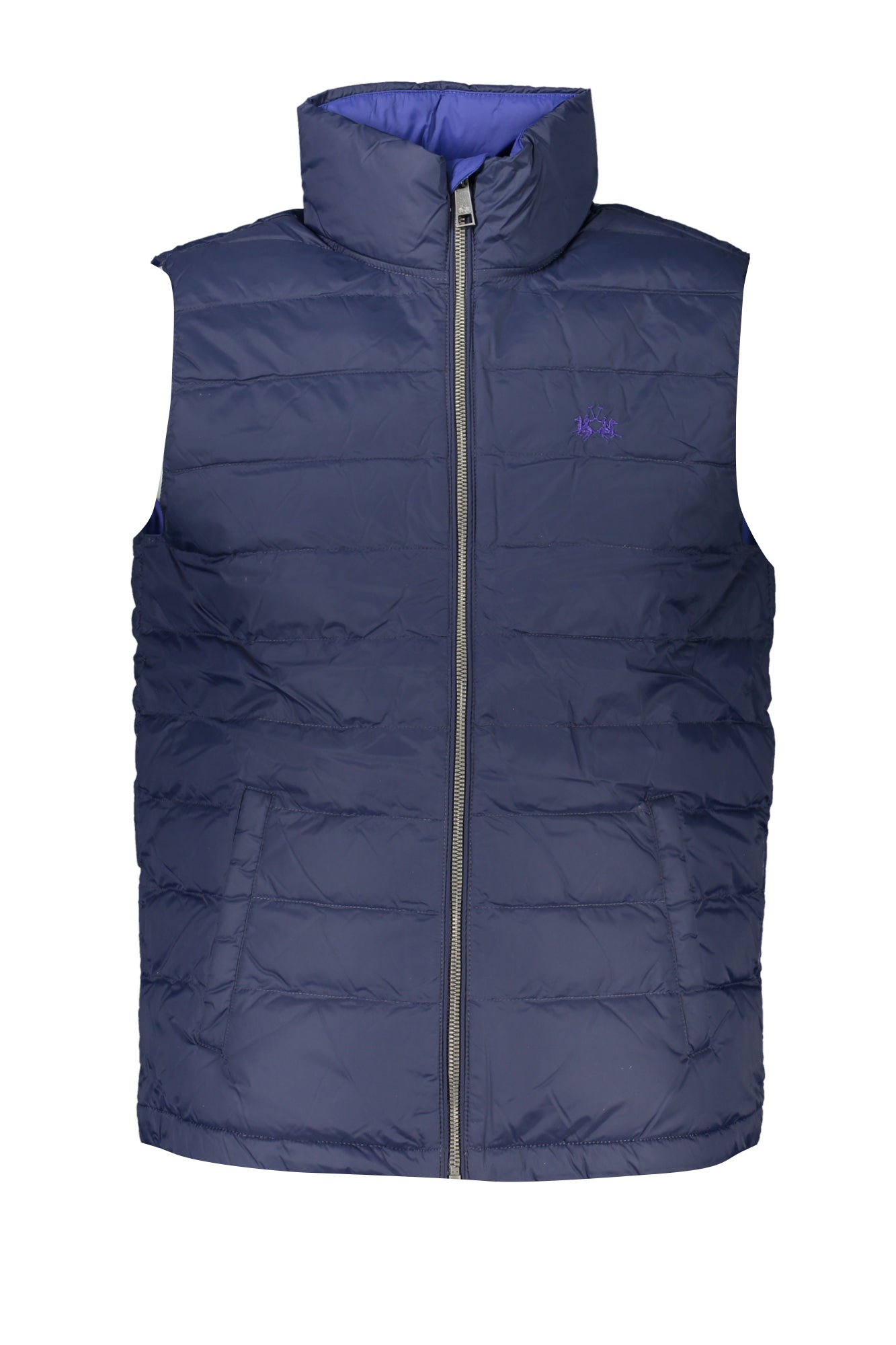 LA MARTINA BLUE MEN'S SLEEVELESS-Giubbotti e Giacche-LA MARTINA-BLUE-S-Urbanheer