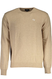 LA MARTINA MAN BEIGE SWEATER-Maglie-LA MARTINA-BEIGE-L-Urbanheer