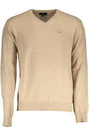 LA MARTINA MAN BEIGE SWEATER-Maglie-LA MARTINA-BEIGE-L-Urbanheer
