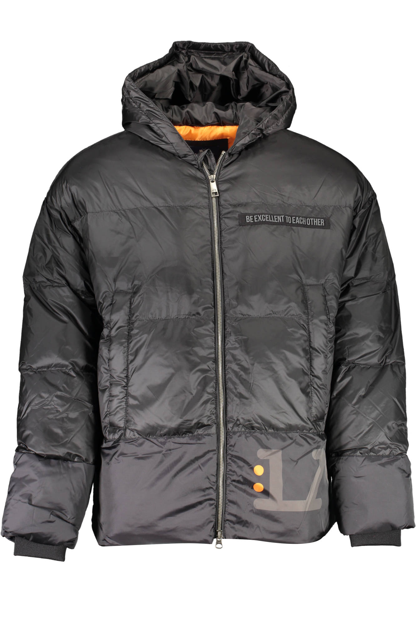 LA MARTINA MEN'S BLACK DOWN JACKET-Giubbotti e Giacche-LA MARTINA-BLACK-XL-Urbanheer