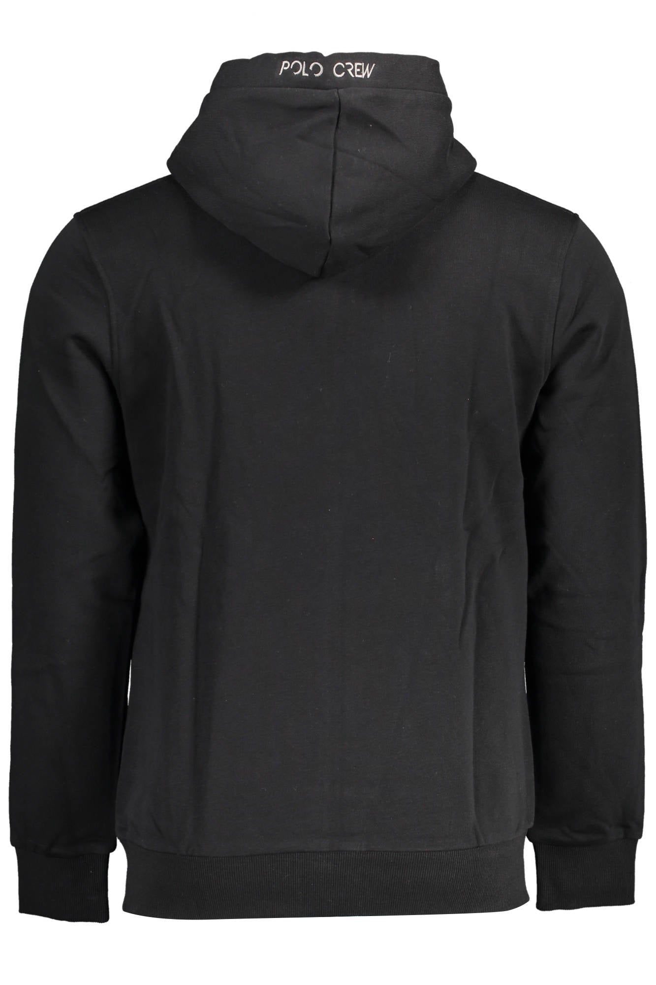 LA MARTINA MEN'S BLACK ZIPPED SWEATSHIRT-Felpe-LA MARTINA-BLACK-S-Urbanheer
