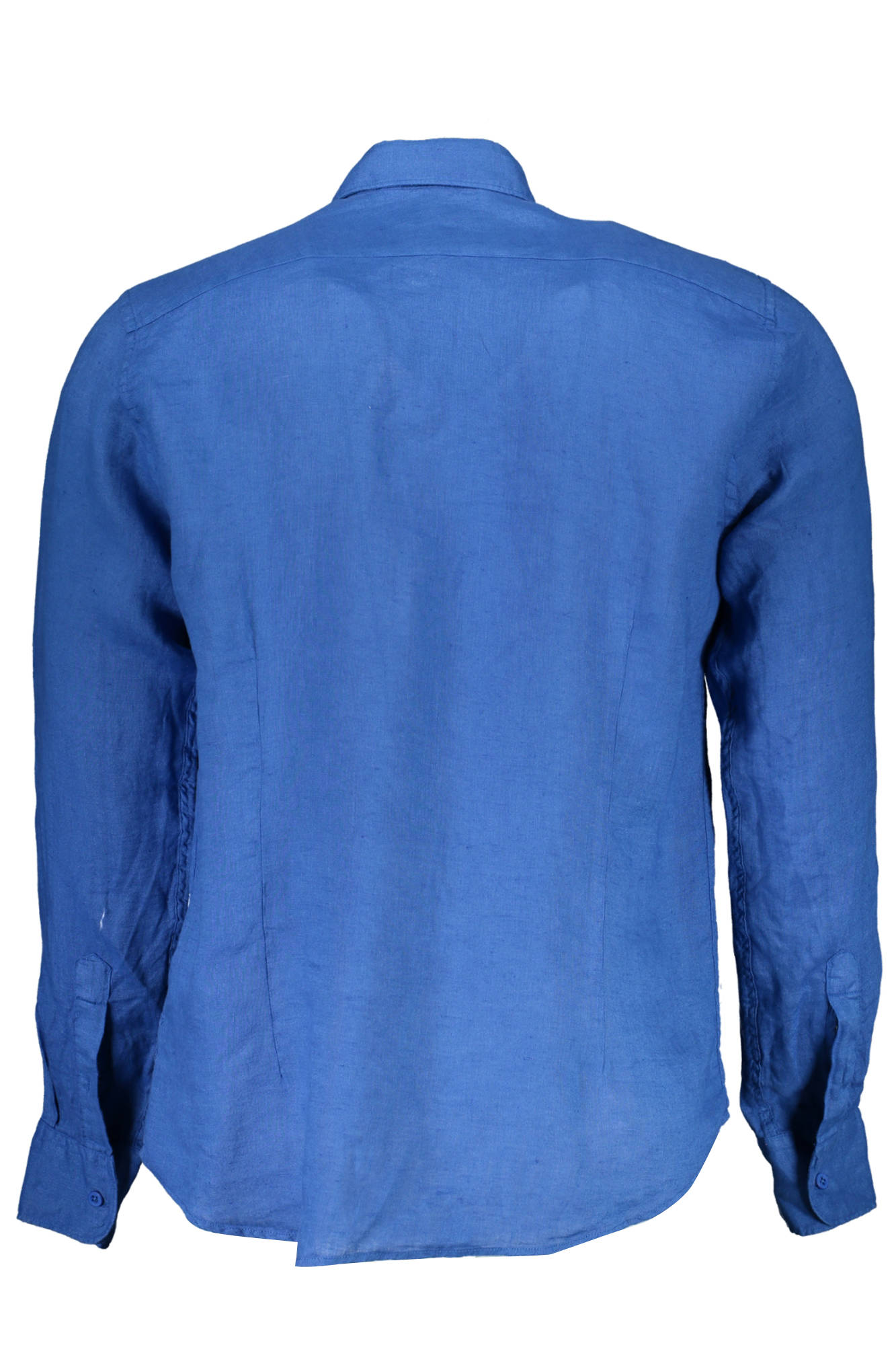 LA MARTINA MEN'S BLUE LONG SLEEVE SHIRT-Camicie-LA MARTINA-BLUE-S-Urbanheer