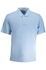 LA MARTINA MEN'S BLUE SHORT SLEEVED POLO SHIRT-Polo-LA MARTINA-LIGHT BLUE-S-Urbanheer