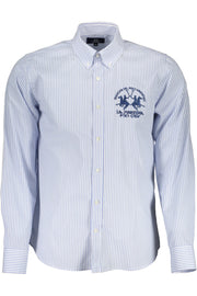 LA MARTINA MEN'S LONG SLEEVE SHIRT BLUE-Clothing - Men-LA MARTINA-LIGHT BLUE-M-Urbanheer