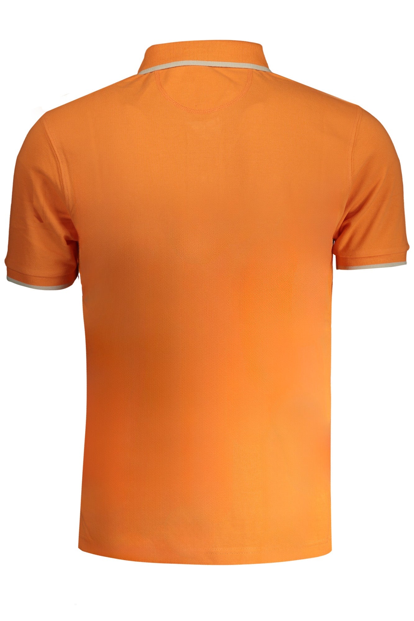 LA MARTINA MEN'S ORANGE SHORT SLEEVED POLO SHIRT-Polo-LA MARTINA-ORANGE-S-Urbanheer