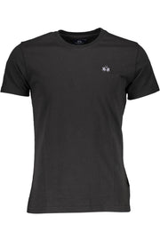 LA MARTINA MEN'S SHORT SLEEVE T-SHIRT BLACK-T-Shirt-LA MARTINA-BLACK-M-Urbanheer