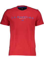 La Martina Men'S Short Sleeve T-Shirt Red-T-Shirt-LA MARTINA-RED-L-Urbanheer