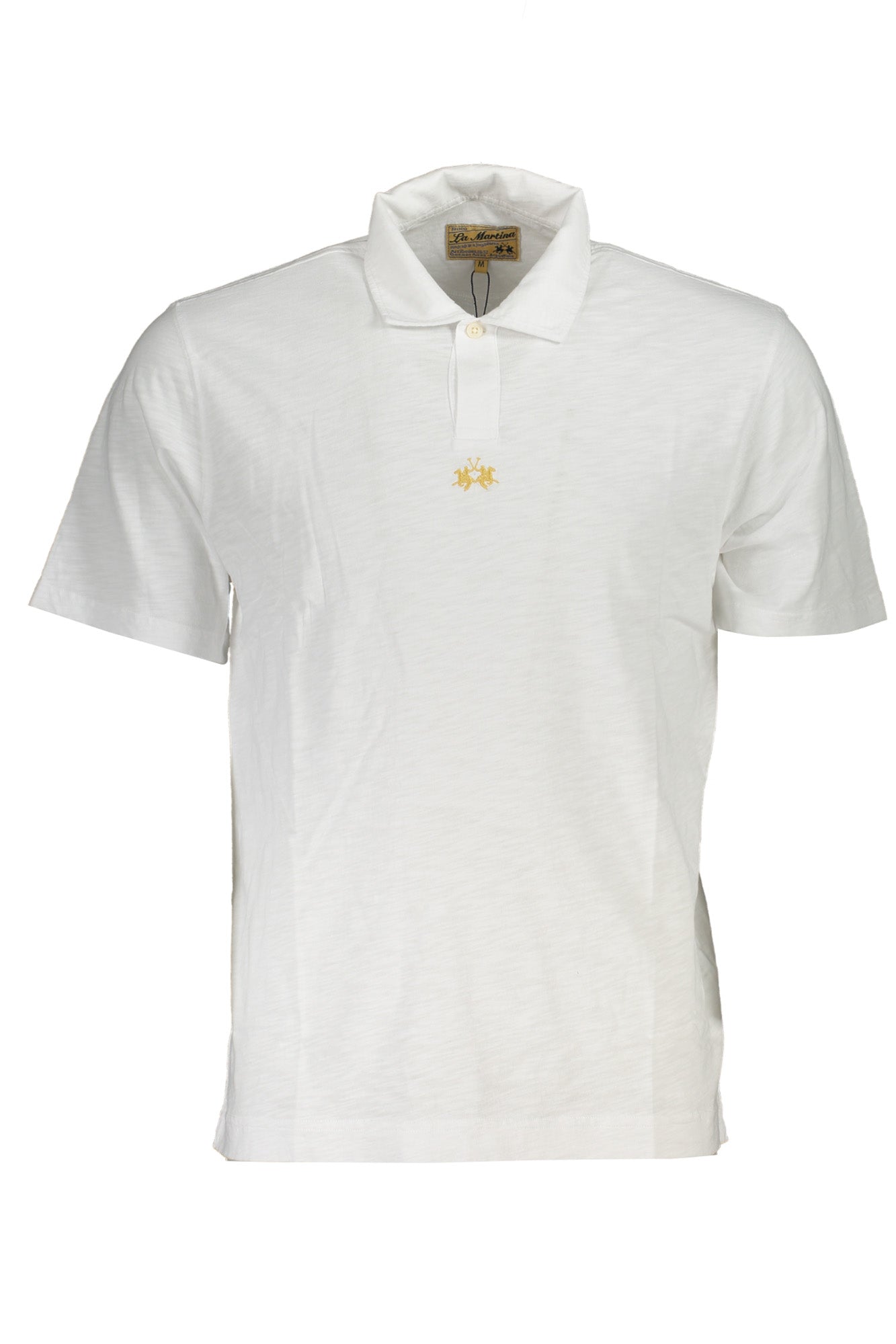 LA MARTINA MEN'S WHITE SHORT SLEEVED POLO SHIRT-Polo-LA MARTINA-WHITE-S-Urbanheer