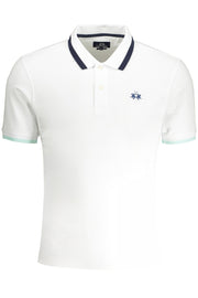 LA MARTINA MEN'S WHITE SHORT SLEEVED POLO SHIRT-Polo-LA MARTINA-WHITE-S-Urbanheer