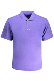 LA MARTINA PURPLE MEN'S SHORT SLEEVED POLO SHIRT-Polo-LA MARTINA-VIOLET-S-Urbanheer