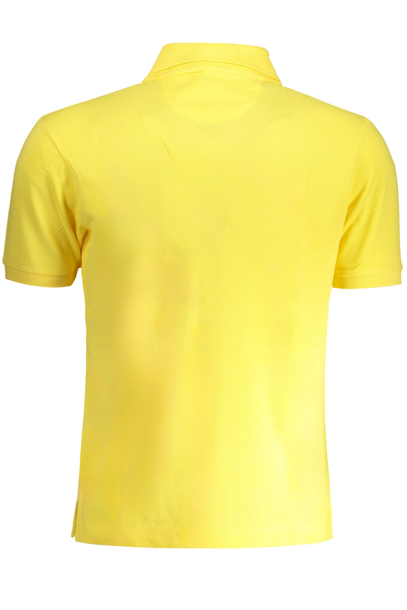 LA MARTINA YELLOW MEN'S SHORT SLEEVED POLO SHIRT-Polo-LA MARTINA-YELLOW-S-Urbanheer