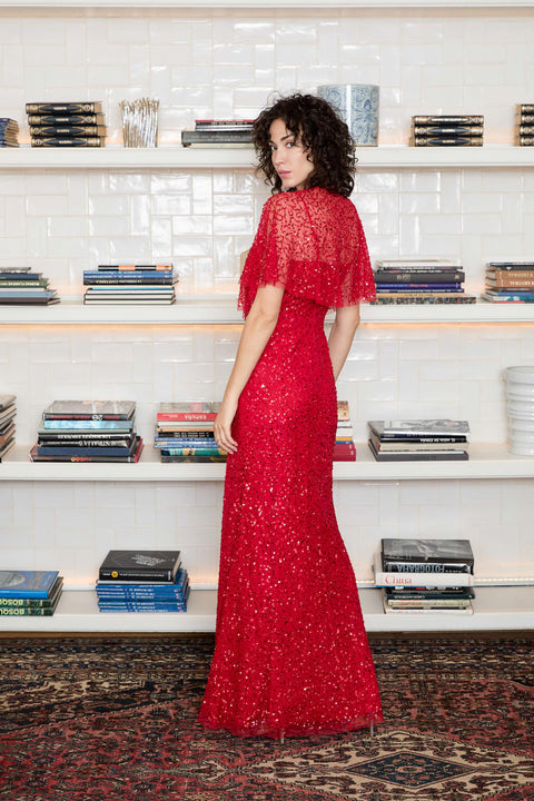 LAMBA-VESTIDOS LARGOS-Ceylan Bcn-RED-XS-Urbanheer