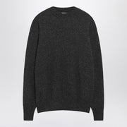 LEMAIRE Brown sweater in alpaca blend
