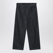 LEMAIRE Indigo blue wide jeans