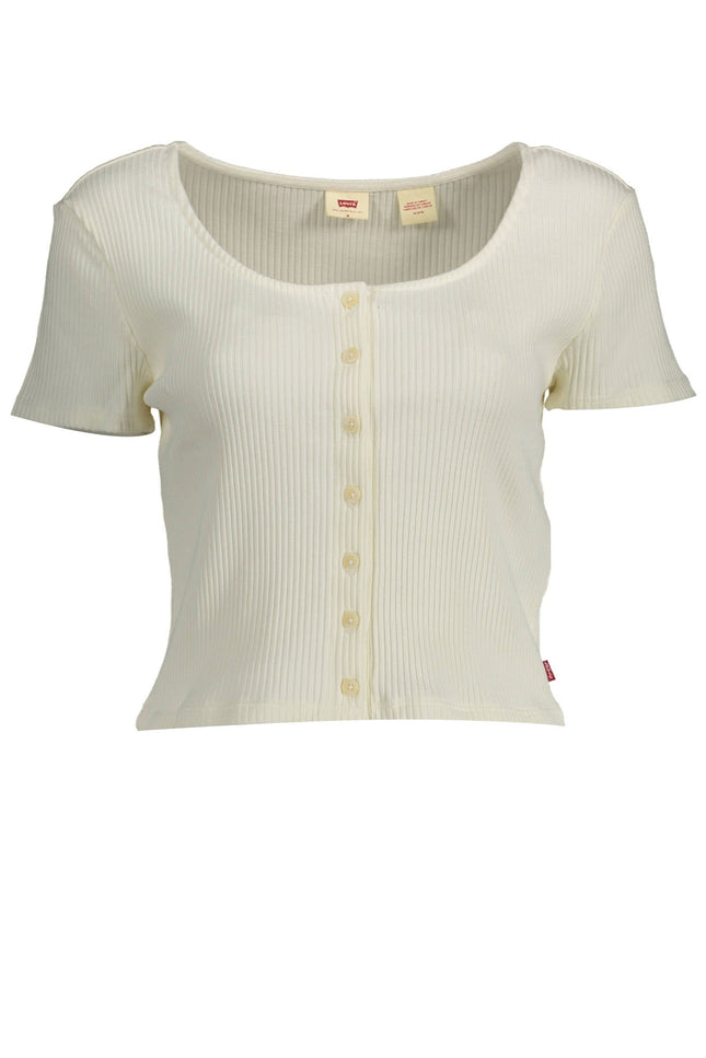 LEVI'S WHITE WOMAN SHORT SLEEVE T-SHIRT-T-Shirt-LEVI&#039;S-Urbanheer