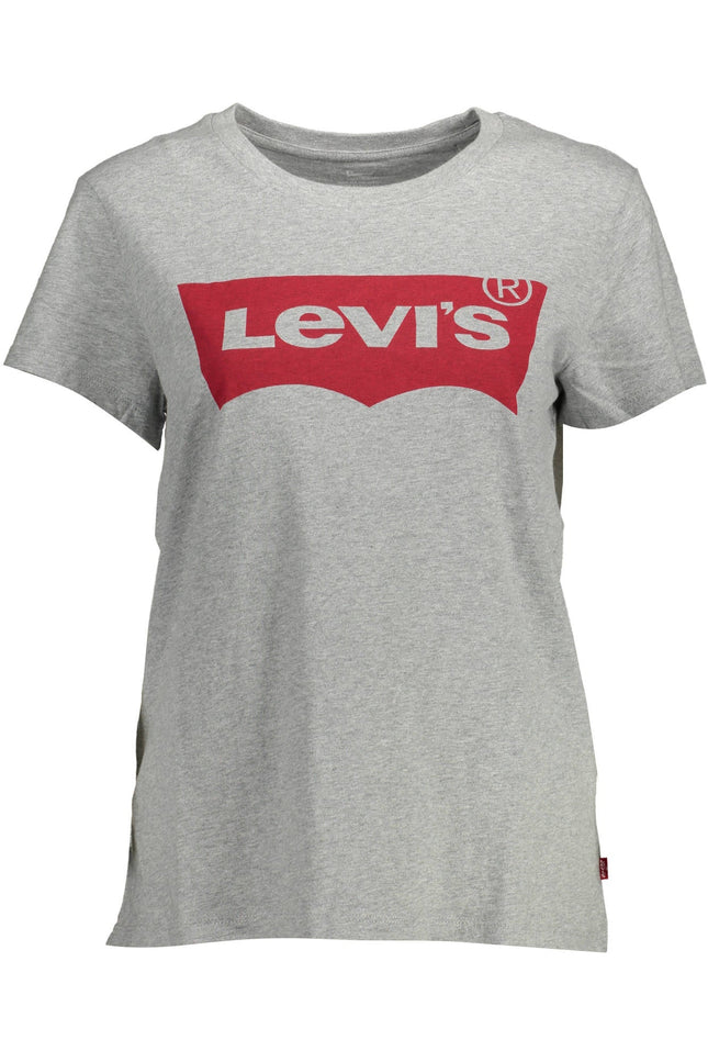 LEVI'S WOMEN'S SHORT SLEEVE T-SHIRT GRAY-T-Shirt-LEVI&#039;S-Urbanheer