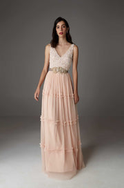 LIA MAXI NUDE-VESTIDOS LARGOS-Ceylan Bcn-NUDE-XS-Urbanheer