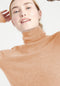LILLY 3 Pull col roulé en cachemire camel clair-col roulé femme-Studio Cashmere8-M-SC8-00869-camel clair-Urbanheer