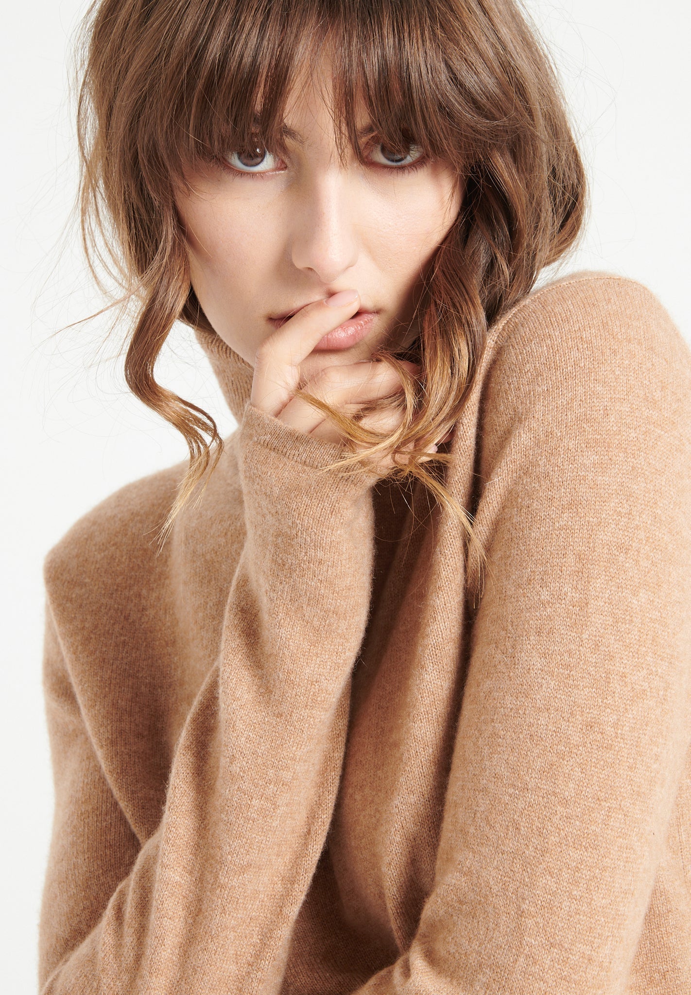 LILLY 3 Pull col roulé en cachemire camel-col roulé femme-Studio Cashmere8-2XL-SC8-00157-camel-Urbanheer