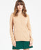 LILLY 4 Cardigan col rond en cachemire cintré camel clair-gilet cardigan col rond femme-Studio Cashmere8-S-SC8-00871-camel clair-Urbanheer