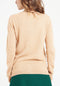 LILLY 4 Cardigan col rond en cachemire cintré camel clair-gilet cardigan col rond femme-Studio Cashmere8-S-SC8-00871-camel clair-Urbanheer