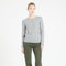 LILLY 4 Cardigan col rond en cachemire cintré gris clair-gilet cardigan col rond femme-Studio Cashmere8-S-SC8-00166-gris clair-Urbanheer