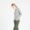 LILLY 4 Cardigan col rond en cachemire cintré gris clair-gilet cardigan col rond femme-Studio Cashmere8-S-SC8-00166-gris clair-Urbanheer