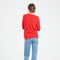 LILLY 4 Cardigan col rond en cachemire cintré rouge-gilet cardigan col rond femme-Studio Cashmere8-S-SC8-00173-rouge-Urbanheer