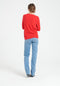 LILLY 4 Cardigan col rond en cachemire cintré rouge-gilet cardigan col rond femme-Studio Cashmere8-S-SC8-00173-rouge-Urbanheer