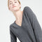 LILLY 6 Pull col V en cachemire ample gris anthracite-col v femme-Studio Cashmere8-S-SC8-00184-gris anthracite-Urbanheer