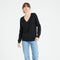 LILLY 6 Pull col V en cachemire ample noir-col v femme-Studio Cashmere8-M-SC8-00181-noir-Urbanheer