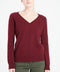 LILLY 6 Pull col V en cachemire ample rouge bordeaux-col v femme-Studio Cashmere8-M-SC8-00187-rouge bordeaux-Urbanheer