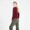 LILLY 6 Pull col V en cachemire ample rouge bordeaux-col v femme-Studio Cashmere8-M-SC8-00187-rouge bordeaux-Urbanheer