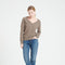LILLY 6 Pull col V en cachemire ample taupe-col v femme-Studio Cashmere8-2XL-SC8-00185-taupe-Urbanheer