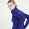 LILLY 7 Cardigan col V en cachemire cintré bleu nuit-gilet cardigan col V femme-Studio Cashmere8-M-SC8-00191-bleu nuit-Urbanheer