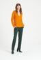 LILLY 7 Cardigan col V en cachemire cintré orange citrouille-gilet cardigan col V femme-Studio Cashmere8-L-SC8-00194-orange citrouille-Urbanheer