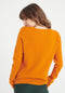 LILLY 7 Cardigan col V en cachemire cintré orange citrouille-gilet cardigan col V femme-Studio Cashmere8-L-SC8-00194-orange citrouille-Urbanheer