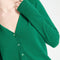 LILLY 7 Cardigan col V en cachemire cintré vert émeraude-gilet cardigan col V femme-Studio Cashmere8-S-SC8-00195-vert émeraude-Urbanheer