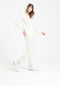 LILLY 8 Sweat à capuche zippé en cachemire blanc écru-gilet à capuche femme-Studio Cashmere8-XL-SC8-00202-écru-Urbanheer