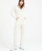 LILLY 8 Sweat à capuche zippé en cachemire blanc écru-gilet à capuche femme-Studio Cashmere8-XL-SC8-00202-écru-Urbanheer