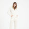 LILLY 8 Sweat à capuche zippé en cachemire blanc écru-gilet à capuche femme-Studio Cashmere8-XL-SC8-00202-écru-Urbanheer