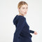 LILLY 8 Sweat à capuche zippé en cachemire bleu marine-gilet à capuche femme-Studio Cashmere8-L-SC8-00199-bleu marine-Urbanheer