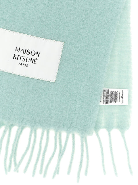 Maison Kitsuné Logo Patch Scarf