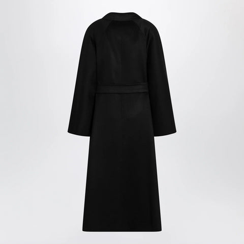 Max Mara Black Ludmilla Icon Coat in cashmere