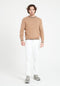 LUKE 2 Pull col rond en cachemire camel-col rond homme-Studio Cashmere8-M-SC8-00057-camel-Urbanheer