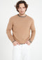 LUKE 2 Pull col rond en cachemire camel-col rond homme-Studio Cashmere8-M-SC8-00057-camel-Urbanheer
