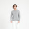 LUKE 2 Pull col rond en cachemire gris clair-col rond homme-Studio Cashmere8-S-SC8-00052-gris clair-Urbanheer